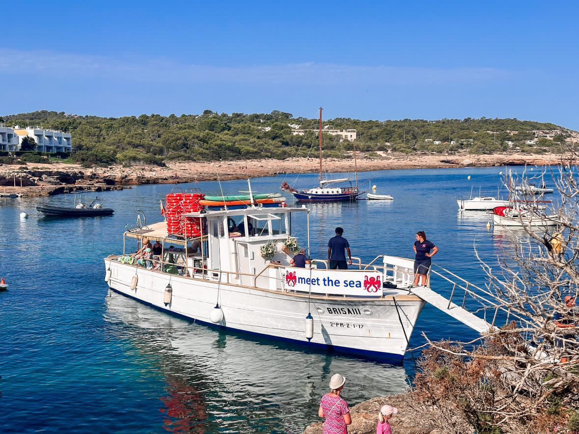 Getting to the Meet the Sea boat in Port of San Antonio from anywhere in Ibiza