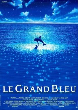 Poster of the film "Le Grand Bleu" a source of inspiration for Meet the Sea in Ibiza