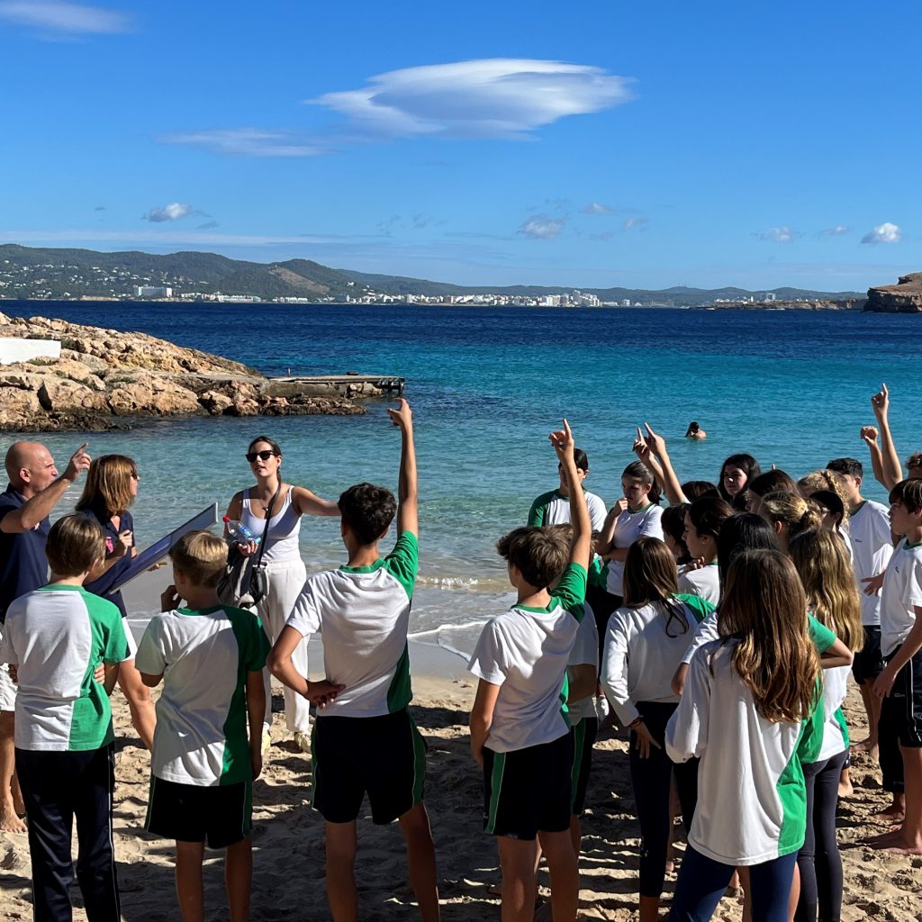 Read more about the article Sea education for children from local schools in Cala Bassa